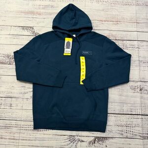 Puma Men's Dark Teal Hoodie size small NEW
